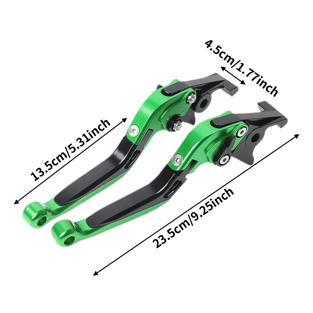 

Motorcycle Brake Lever Lightweight Folding Handlebar Brake Comfortable Folding Joint Precise Control Handle For Motorbikes