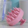 Portable Silicone Scalp Massager and Shampoo Comb