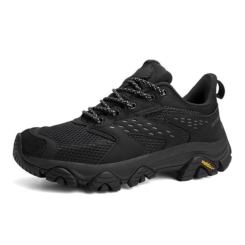 Outdoor Hiking Shoes Men's Non-slip and Wear-resistant Hiking Shoes Off-road Hiking Shoes Lightweight Cushioning Breathable