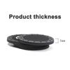 JKFB8 1/2Pcs PVC Silicone Car Coaster Water Cup Slots Non-Slip Mat Waterproof Anti Slip For Skoda Rapid Yeti VRIS Kodiaq Octavia a5 a7