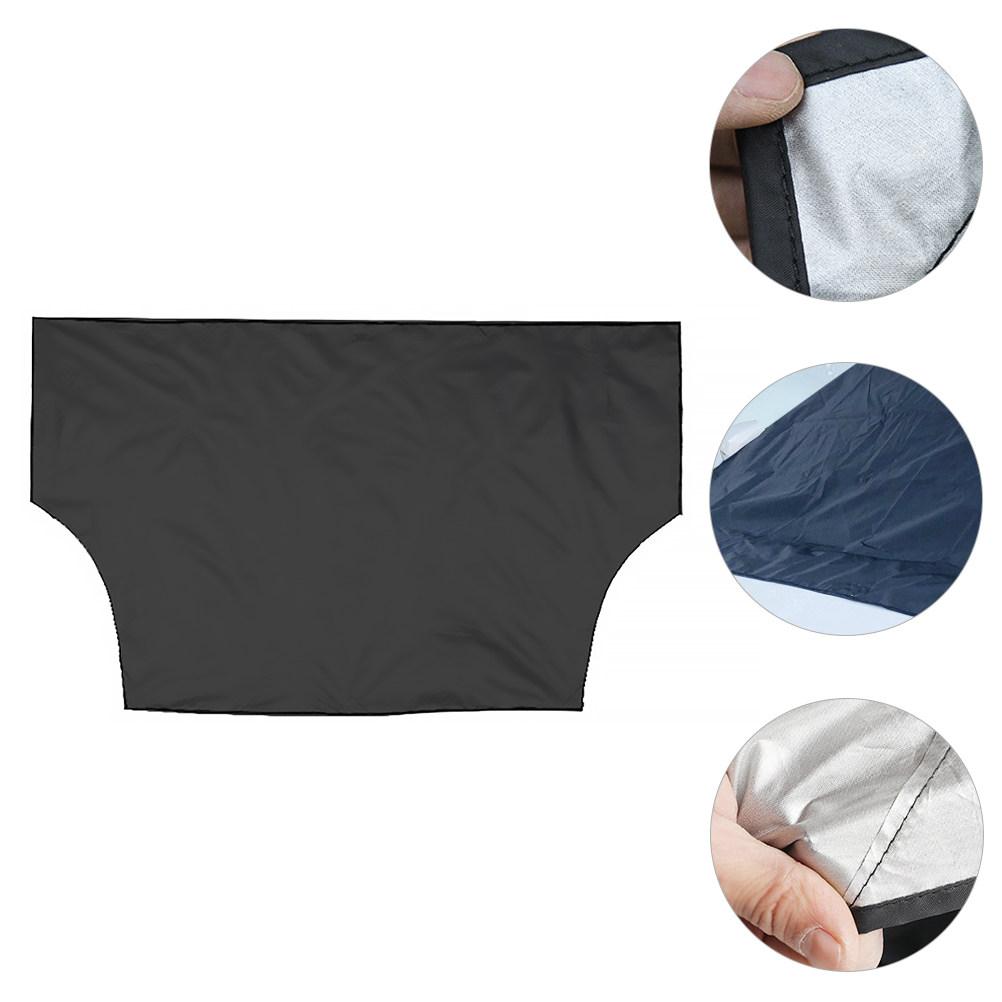 Car Front Windshield Snow Cover Magnet Design Easy Install Foldable Lightweight Auto Windshield Ice Cover Truck Van Protection