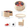 Pretend Play Food Educational Learning Toy Fake Cake Model, Wooden, Accessories Birthday Gift for