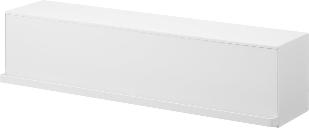 Yamazaki Věšák na zeď Tower s 60 cm Š x H x Včetně hmoždinek do sádrokartonu a vrutů do dřeva pro menší otvory 10068 Dvířka, bílá, 15,7 cm 14,6 cm V,