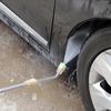 Stainless Steel High-Pressure Power Washer Nozzle, Adjustable Extension Wand Set for Efficient Vehicle & Surface Cleaning