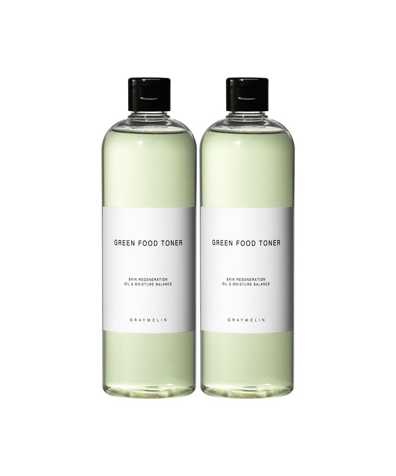 Green Food Hydrating Soothing Toner 500ml x 2