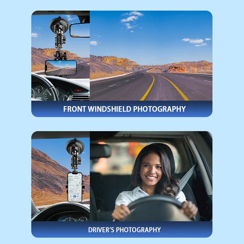 Car-Mounted Phone Holder Multi-Directional Shooting Bracket Suction Cup Bracket