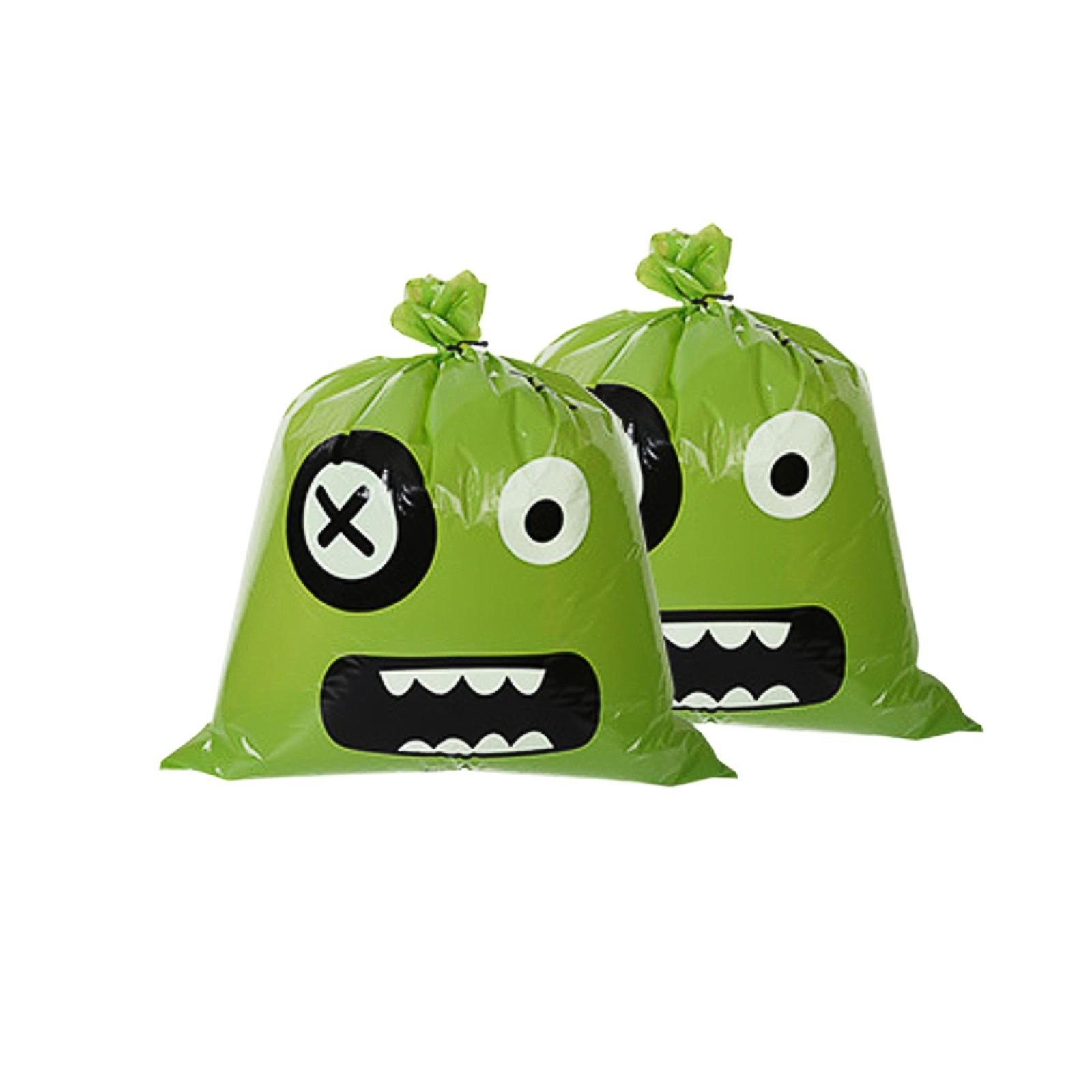 

Хэллоуин Мешок для листьев 24 * 30 дюймов Плоский рот Активность Веселая атмосфера Декоративный мешок Мешок для мусора для листьев One Size