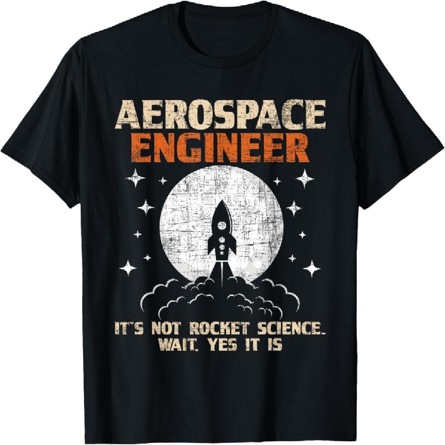 Аэрокосмический инженер - Авиационный инженер Любитель авиации Футболка S