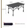 YIXI Adjustable Height Portable Folding Table