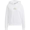 Sweatshirts Women's White Hooded Moderate Regular HR2596
