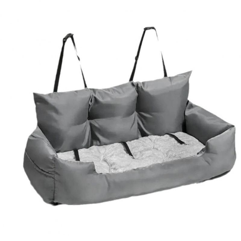 

Лежанка для питомца в машину: Водонепроницаемое, грязеотталкивающее и нескользящее сиденье безопасности для собак среднего и крупного размера - Съемное и моющееся 121*45.7*45.7cm Cushion Dual Use