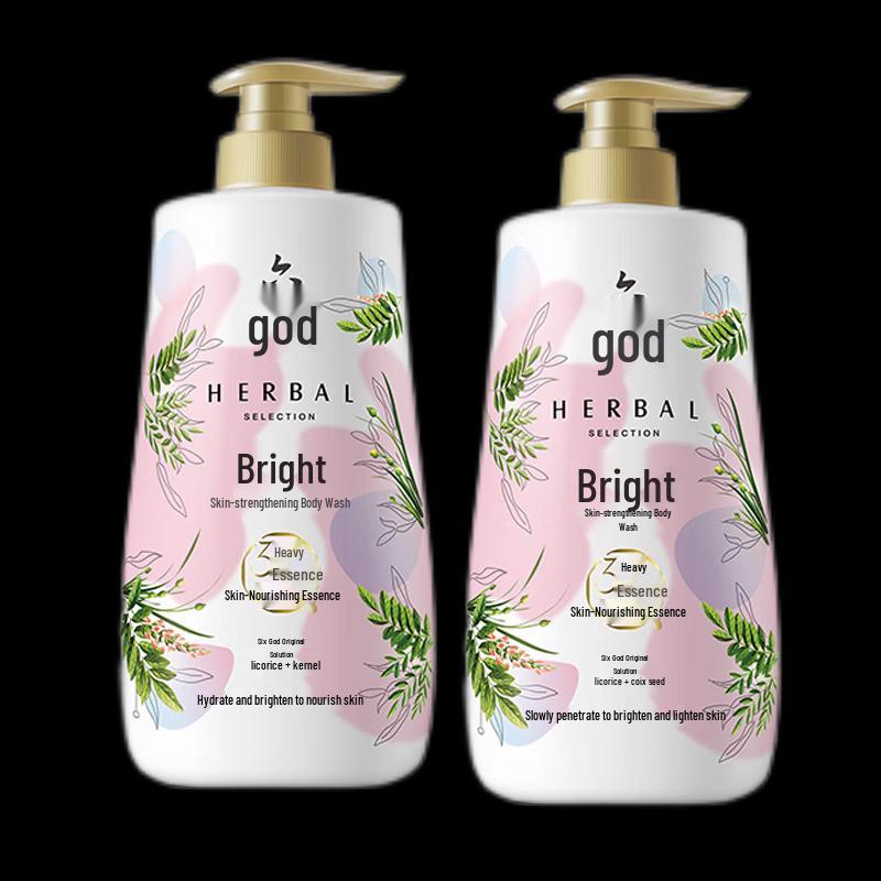 Liu Shen Brightening & Moisturizing Shower Gel