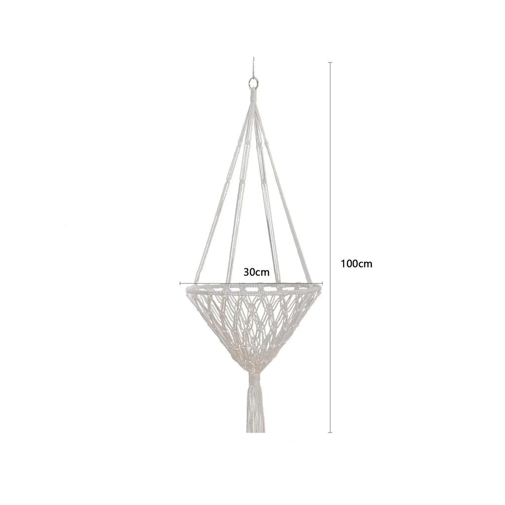 Cat Hammock Hanging Basket Swing Window Cute Pet Cat Hand-woven Cotton Rope Bed Kitten House Tent Pet Accessories