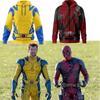 Deadpool Wolverine Cosplay Hoodie Digital Print Unisex Long Sleeve Sweatshirt Fans