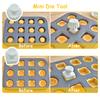6/12Cups Cake Mold Mini Egg Tart Bread Burger Muffin Cupcake Mold For Household DIY Dessert Baking Pan Oven Trays Cake Tools