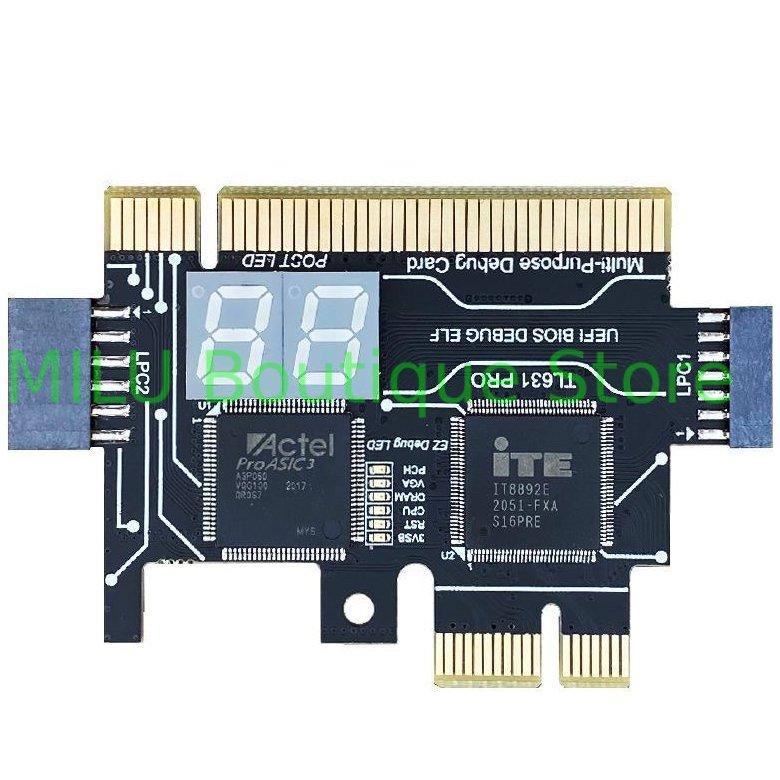 PCIE anakart teşhis kartı TL611TL631 teşhis kartı anakart test dizüstü bilgisayar arıza tespit kartı