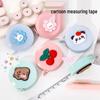 Niedlicher Mini-Cartoon-Maßband: Tragbares kleines Maßband für Brust-, Taillen- und Hüftmaße, Schneidermaßband