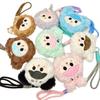 Animal Baby Three Design Plush Wallet Keychain Suitable For Accessories Bag