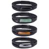 Handgefertigtes mehrlagiges Lederarmband für Herren, Retro-Edelstahlverschluss, Tigerauge-Steinarmband