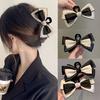 1PC Fashionable and Elegant Foreign Style Big Bow Hair Accessories, High Sense Versatile Women's Hair Accessories Headgear