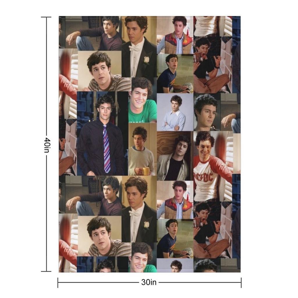 seth cohen the oc Throw Blanket Sleeping Bag Luxury St Personalized Gift Luxury Blankets