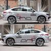 2Pcs Car Decal Geometric Figure Fine Workmanship Irregular DIY WRC Car Vinyl Decal for SUV