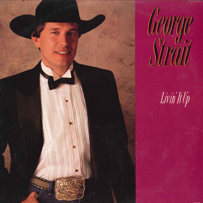 

LP Record GEORGE STRAIT - Livin It Up MCA6415 MCA 1980 US Folk Used