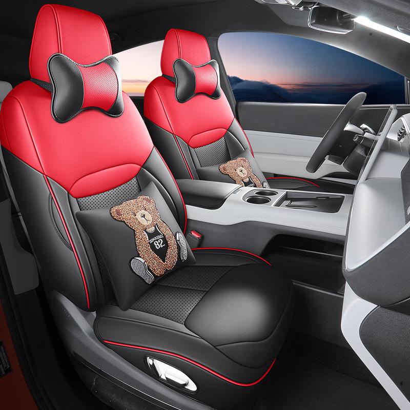 XPENG G6 2023 Leather Car Seat Covers: All-Season, Full Coverage for Electric Models
