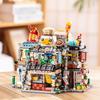 LOZ 1290 1291 1292 1293 mini Blocks Teens Building Toys Girls Gift Food Street DIY Bricks Puzzle Home Decor Presents