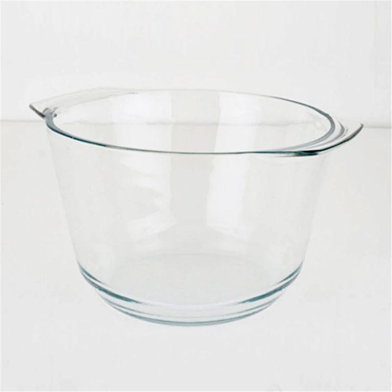 Glass Open Fire Hotel Dry Pot Candle Heating Alcohol Open Stove Household Tableware Glass heating pot Emotional heating furnace