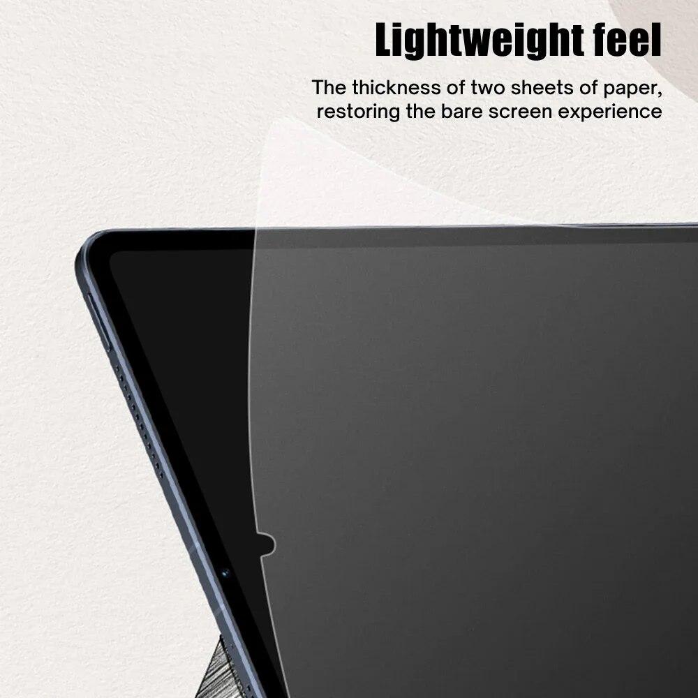 1 ADET Kağıt Gibi Ekran Koruyucu Mat PET Boyama Yazma Xiaomi Mi Pad 5 Pro Ekran Koruyucu 11 inç Xiaomi Mi Pad 5