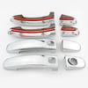 Set mit 8 Chrom-Türgriffabdeckungen für Ford Escape 13-19 Focus 12-18 C-Max 13-18