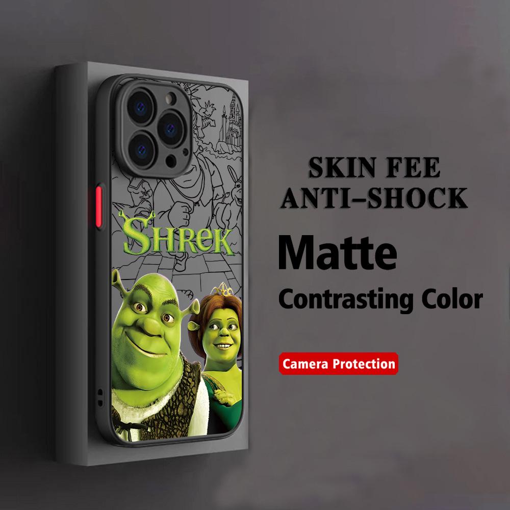 HOT Cartoon Funny Movie Shreks Phone Case For Xiaomi Redmi Note 14 13 12 12S 11 11S 10 10S 9T 9S 8 7 Pro Plus 4G 5G Matte