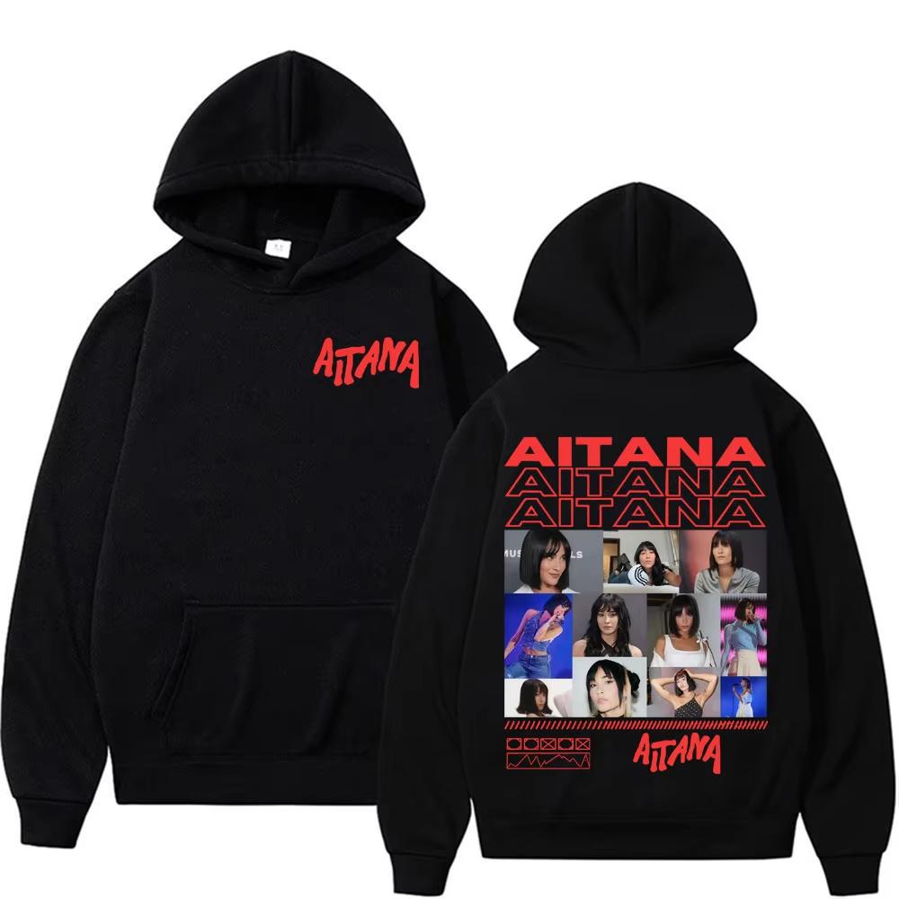 

Aitana Album Tour Merch Hoodies Fashion Aesthetic Long Sleeve Sweatshirts Men Women Fleece Pullovers Tops S