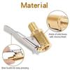 Portable Tire Nozzle Clamp Inflatable Pump Connector Car Tire Air Chuck Inflator Compressor Can Be Deflated Valve Adapter