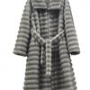 Womens Long Faux Mink Fur Coat 2026 Fall Winter Warm Fashion Street Outerwear