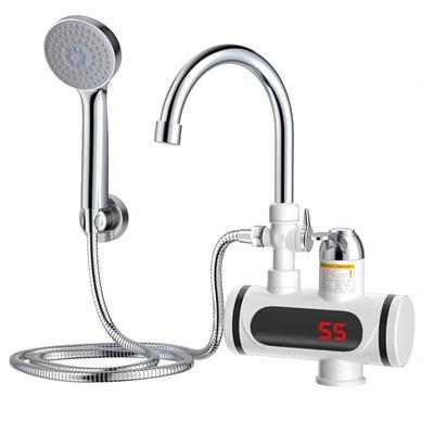 בר מים חמים מיידי 3000W HS07 עם פיה מסתובבת 360° ותצוגה דיגיטלית LED למטבח