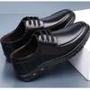 New British Style Fashionable Versatile Business Casual Shoes with Soft Soles for Work and Office Men's Formal Leather Shoes