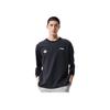 Li Ning Sports Basketball Series Logo Print Pullover Sweatshirt Herren Sweatshirt Cold-Sand-Schwarz AWDT075-1