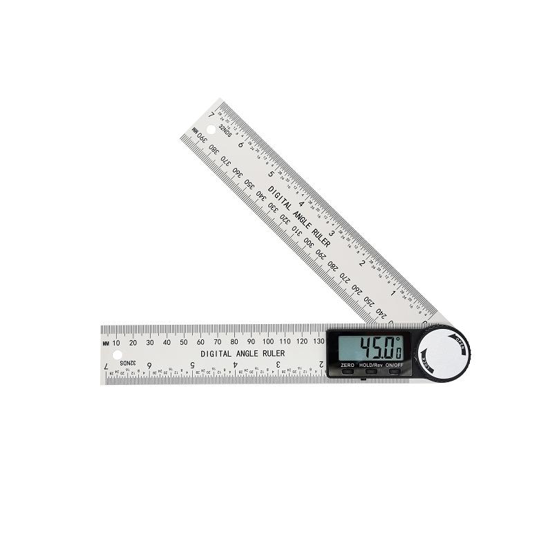 1 PC 2 In 1 Digital Angle Detector Scale Suitable for Woodworking Measurement Tools High Accuracy Mutifunction Tools
