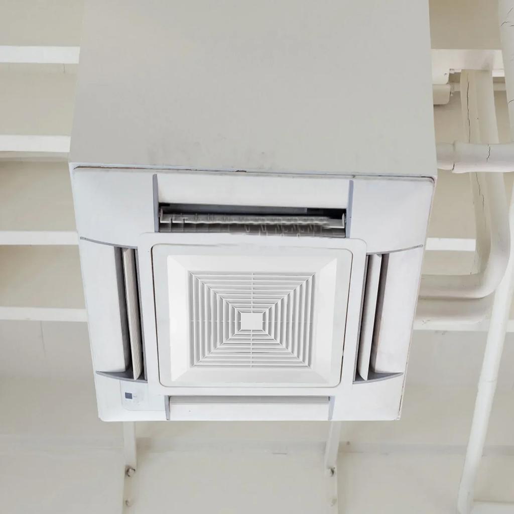 Výstup vzduchového ventilu ABS čtvercový ventilační difuzor pro klimatizaci Zaklapávací pružinový panel Ventilační kryt Odsávání vzduchu Kryt