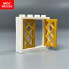 MOC Bricks Pane Lattice Window 1x2x3 1x4x3 For Building Blocks Garden Scene 60607 60594 Assembles Particles Children's Toys