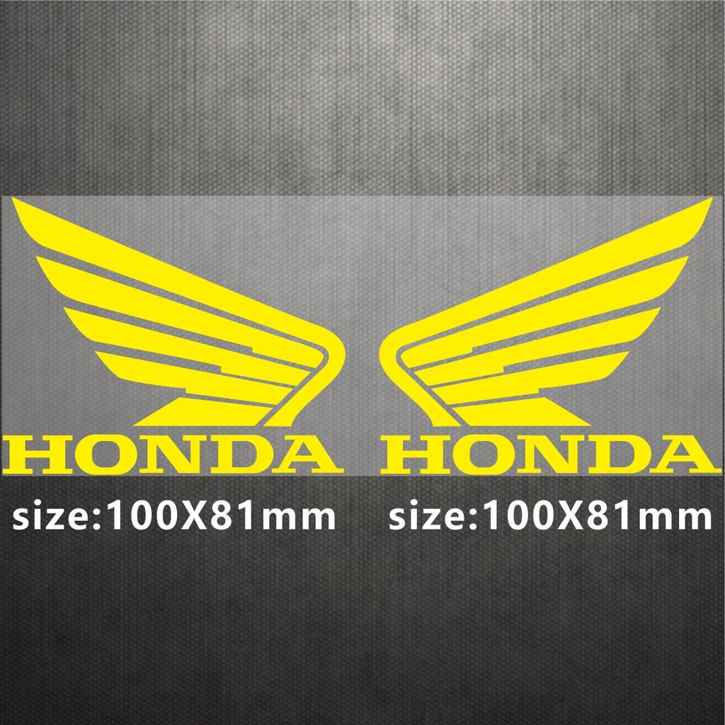 For Honda Sticker Logo Motorcycle Hemet Decal