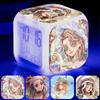 Identity V Alarm Clock With 7 Color Changing Night Light Led Digital Alarm Clocks Bedroom Table Clock Game Fans Gift Despertador