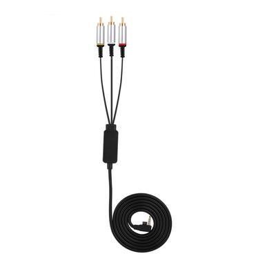1.5M Component ABS TV Lead Cord AV Cable O Video Cord for PSP2000 3000