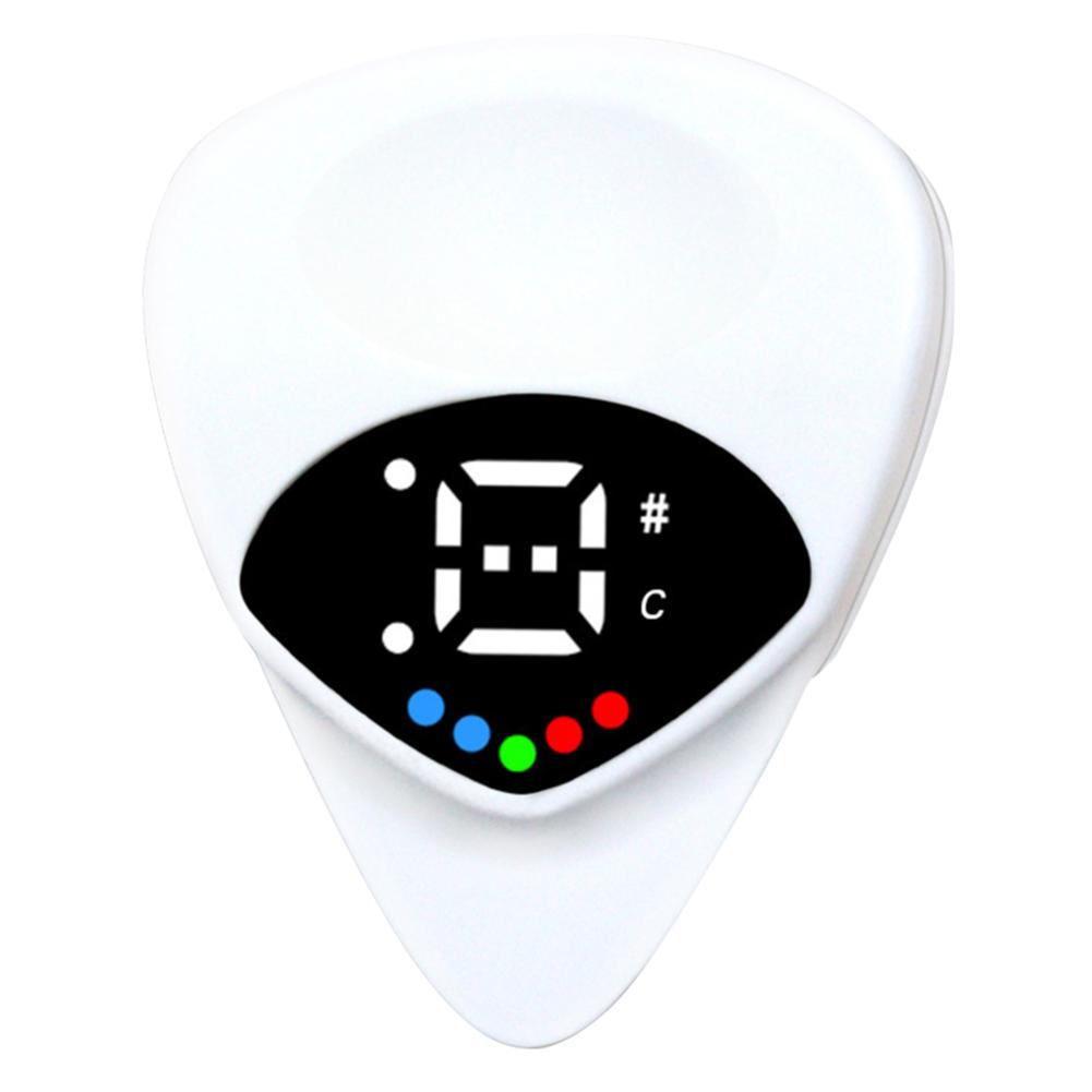 

2-in-1 Guitar Pick & Tuner Multi-Purpose Pitch Calibrator for Folk Guitars and Ukuleles 12-Tone Equal Temperament