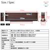 Compatible with N gauge and HO gauge railway model display Width 113cm x Depth Brown Long formation Layout Full formation Acrylic door Collection case
