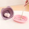 1 Multi-functional Foldable Makeup Brush Cleaning Pad Suitable for Easy Cleaning of Beauty Mixers, Sponges, and Brushes