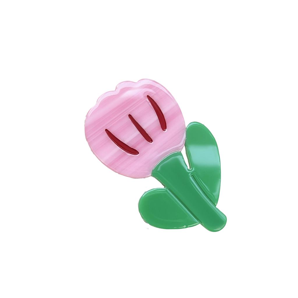 Cartoon Theme Hair Clip Acrylic Side Barrette Hair Styling Accessories For Women Girl Party and Everyday Wear