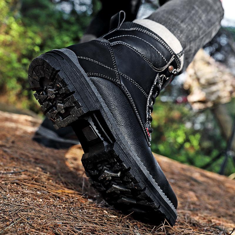 Hombres Botas de invierno tAnti-Skidding zapatos Poprular Comfy zapatos  invierno Suela invierno botas impermeables comprar a buen precio — entrega  gratuita, reseñas reales con fotos — Joom